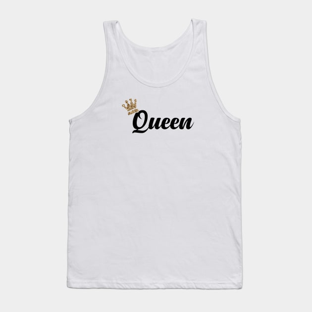 QUEEN Tank Top by eesomebysrishti